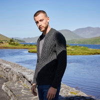 The Glenties Aran Cardigan