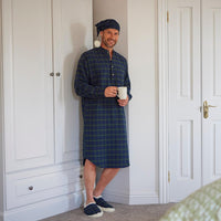 Men's Cotton Flannel Nightshirt
