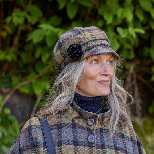 Ladies Irish Wool Newsboy Cap - Clearance