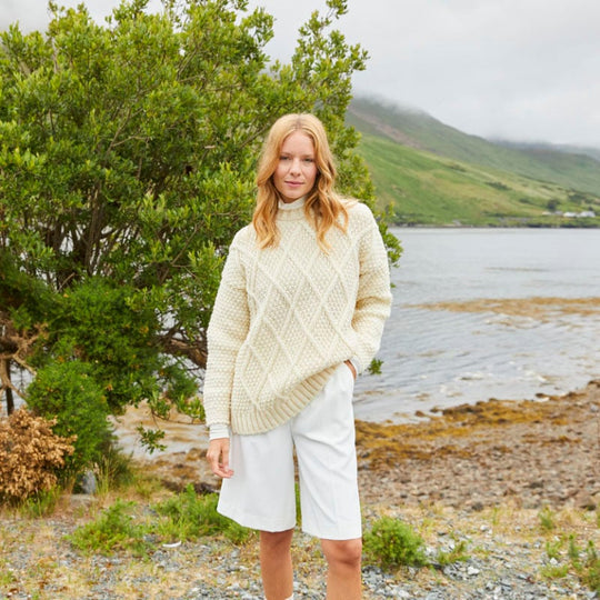 McConnell Shangarry Aran Sweater- Clearance