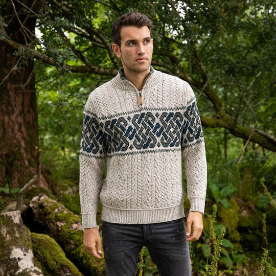 Mens Newgrange Celtic Sweater