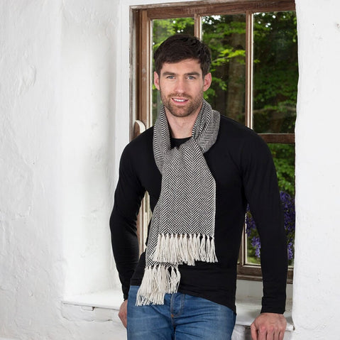 Irish Alpaca Wool Scarf 