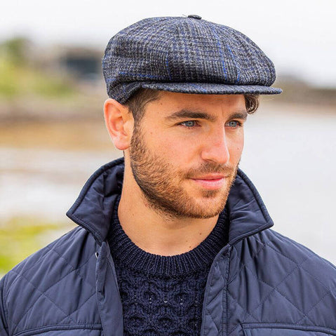 Men's Classic Irish Tweed Driving Cap