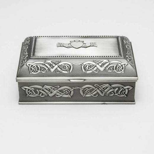 Mullingar Pewter Irish Jewelry Box Large