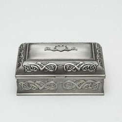 Mullingar Pewter Irish Jewelry Box Medium
