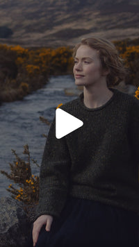 Women's Traditional Fisherman Irish Wool Sweater