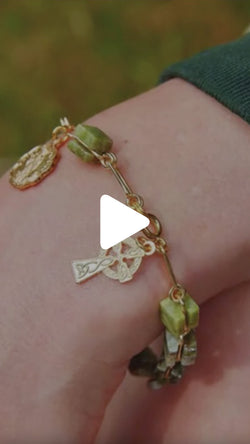 Connemara Marble Rosary Bracelet