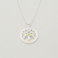 Silver Celtic Tree of Life Pendant