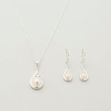 Trinity Knoten Klassisches Perlenschmuck-Set