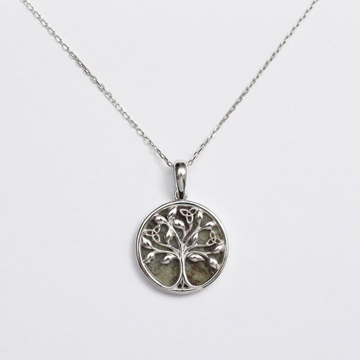 Connemara Marble Tree of Life Pendant
