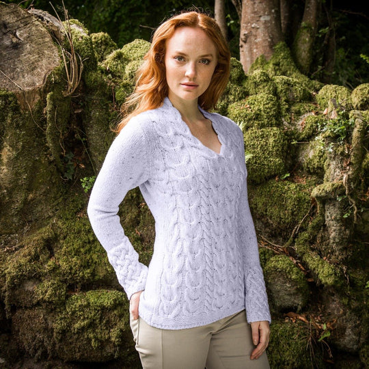 The Horseshoe Cable Sweater 