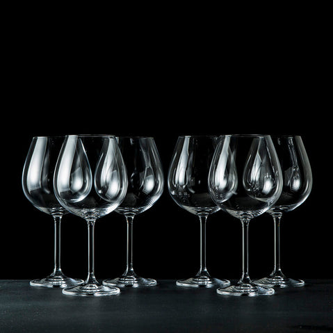 Tipperary Crystal Connoisseur Set of 6 Wine Glasses