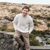 Men's Fisherman Lightweight Crew Neck Heritage Sweater