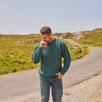 Men's Fisherman Lightweight Crew Neck Heritage Sweater