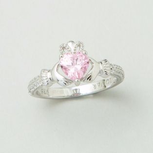The Claddagh Birthstone Ring October