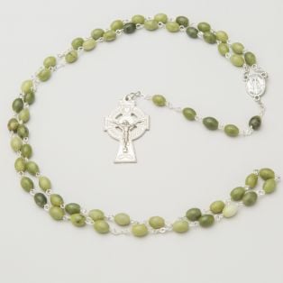 Connemara Marble Rosary Beads