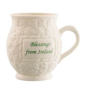 Belleek Blessing from Ireland mug