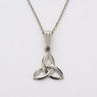 Sterling Silver Trinity Knot Celtic Pendant