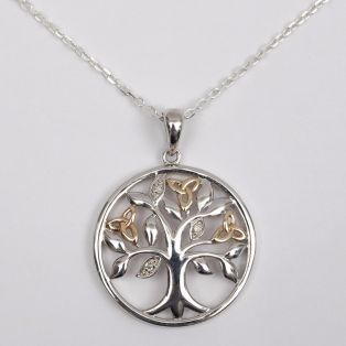 Tree of Life Diamond Pendant