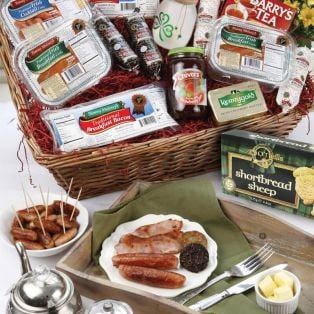 Deluxe Family Irish Breakfast Basket to USA only