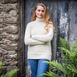 Buy The Kilcar Aran Sweater - The Irish Store