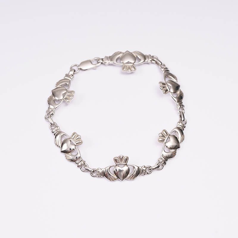 Celtic Jewelry -Claddagh Bracelet 