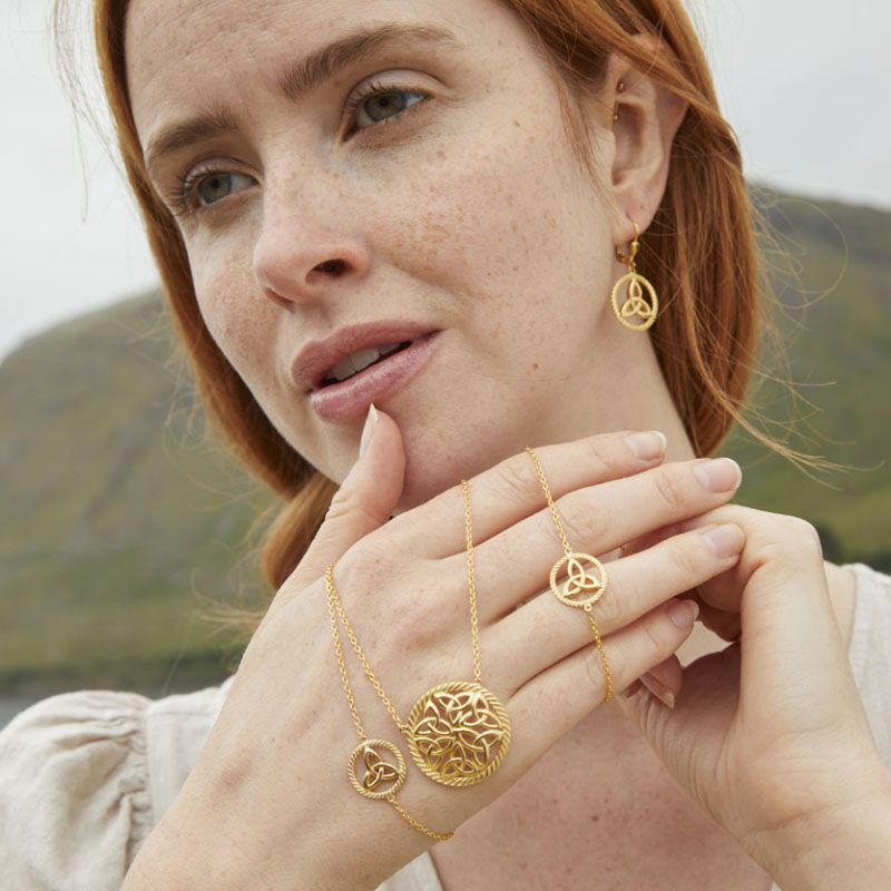 Celtic Knot Earrings - Celtic Jewelry 