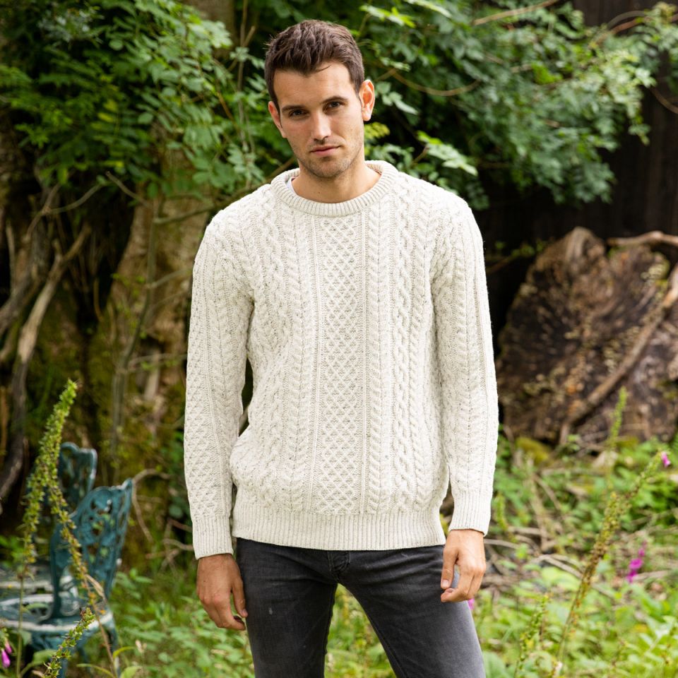 Men's O'Connell Aran Sweater- Clearance Sale 