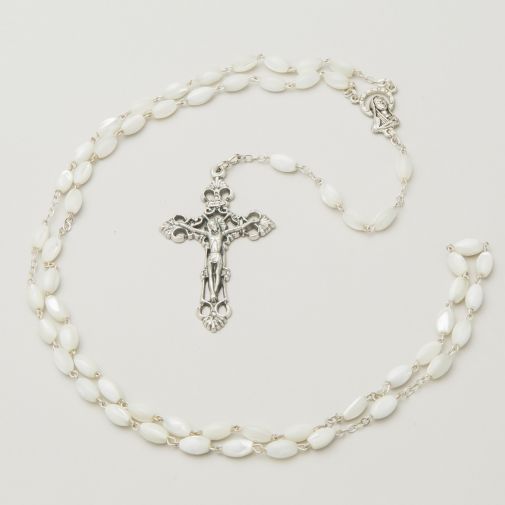 Pearl Rosary Earrings