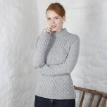 Ladies Trellis Irish Sweater