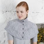  Merino Cabled Capelet
