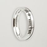 Ogham Sonas Happiness Ring