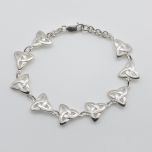 Silver Trinity Knot Bracelet