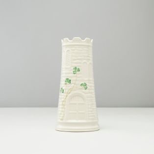 Belleek Castle Vase