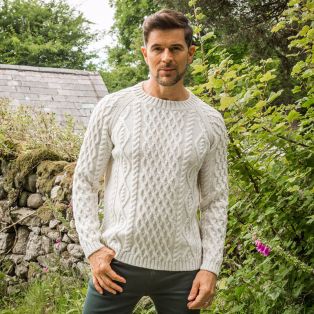 Men's Sherkin Aran Sweater