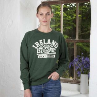 Women's Green Ireland Sweatshirt