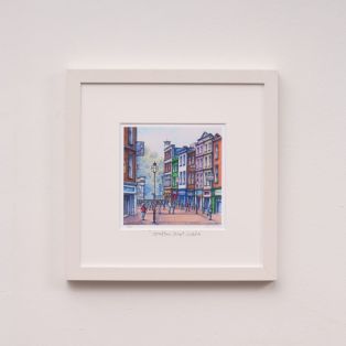 Grafton Street Framed Print by Jim Scully 