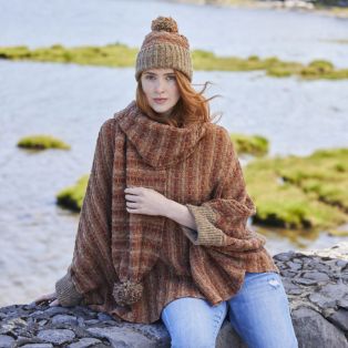The Bantry Basket Weave Scarf