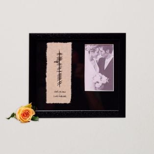 Ogham Love Forever Wedding Picture