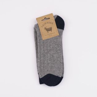 Cashmere Two Tone Men's Socks