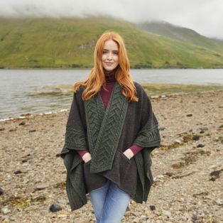 The Dungloe Donegal Tweed Cape 