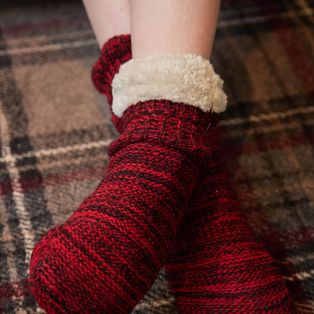 Women's Donegal Fleece Lined Socks