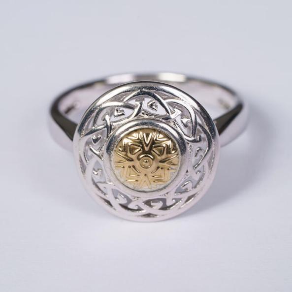 Second Hand 9ct Gold Celtic Knot Ring | RH Jewellers