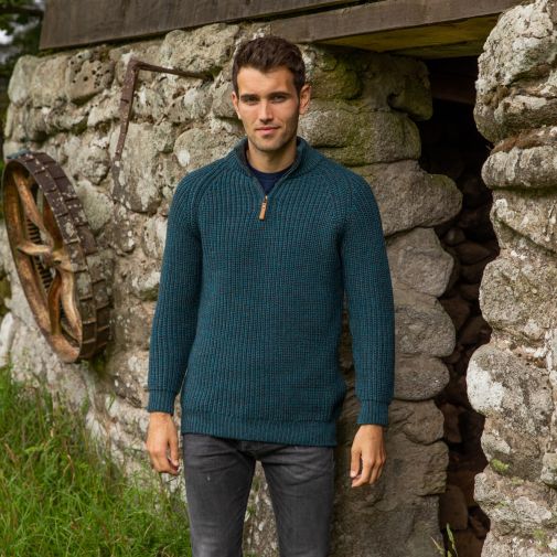 Mens Inishmaan Fisherman's Sweater - The Irish Store