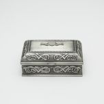 Personalized Mullingar Pewter Jewelry Box Medium