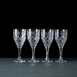 Galway Crystal Renmore Wine Goblets Set of 4