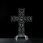 Galway Crystal Celtic Cross Ornament
