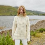 Women's Fisherman Turtleneck Sweater